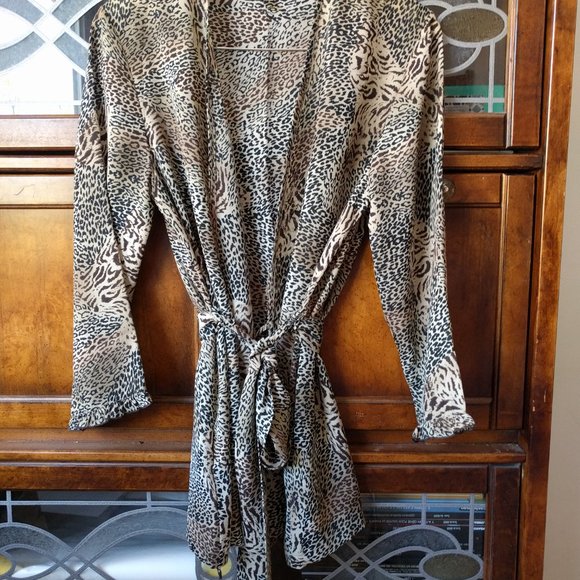 Stunning Animal Print Vintage Lise Watier Ensemble 3 Pieces - Picture 10 of 13